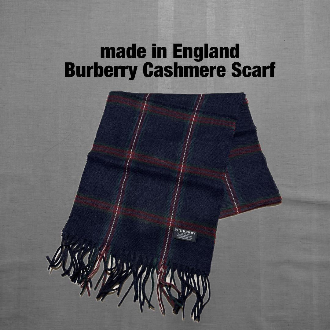 Burberrys バーバリー 100％カシミア ノヴァチェック マフラー