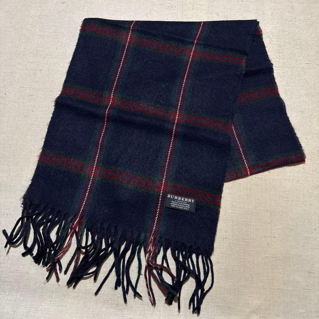 Burberrys バーバリー 100％カシミア ノヴァチェック マフラー