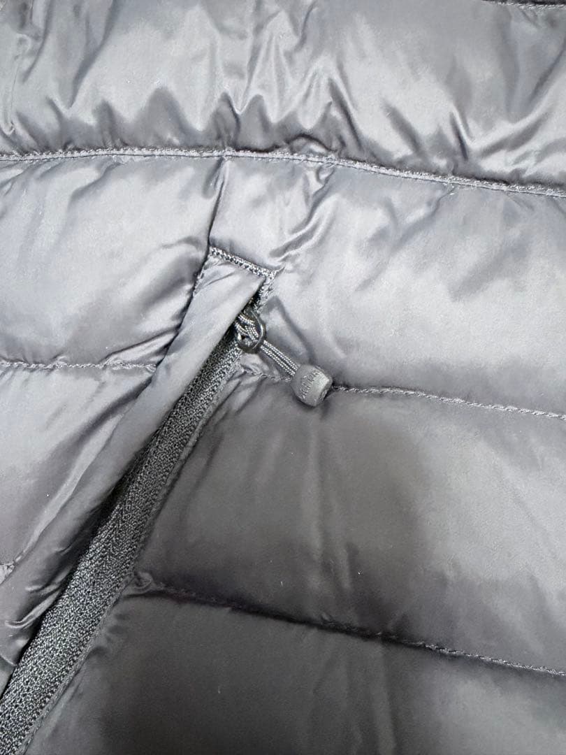 DANTON ダウンベスト ブラック サイズ34