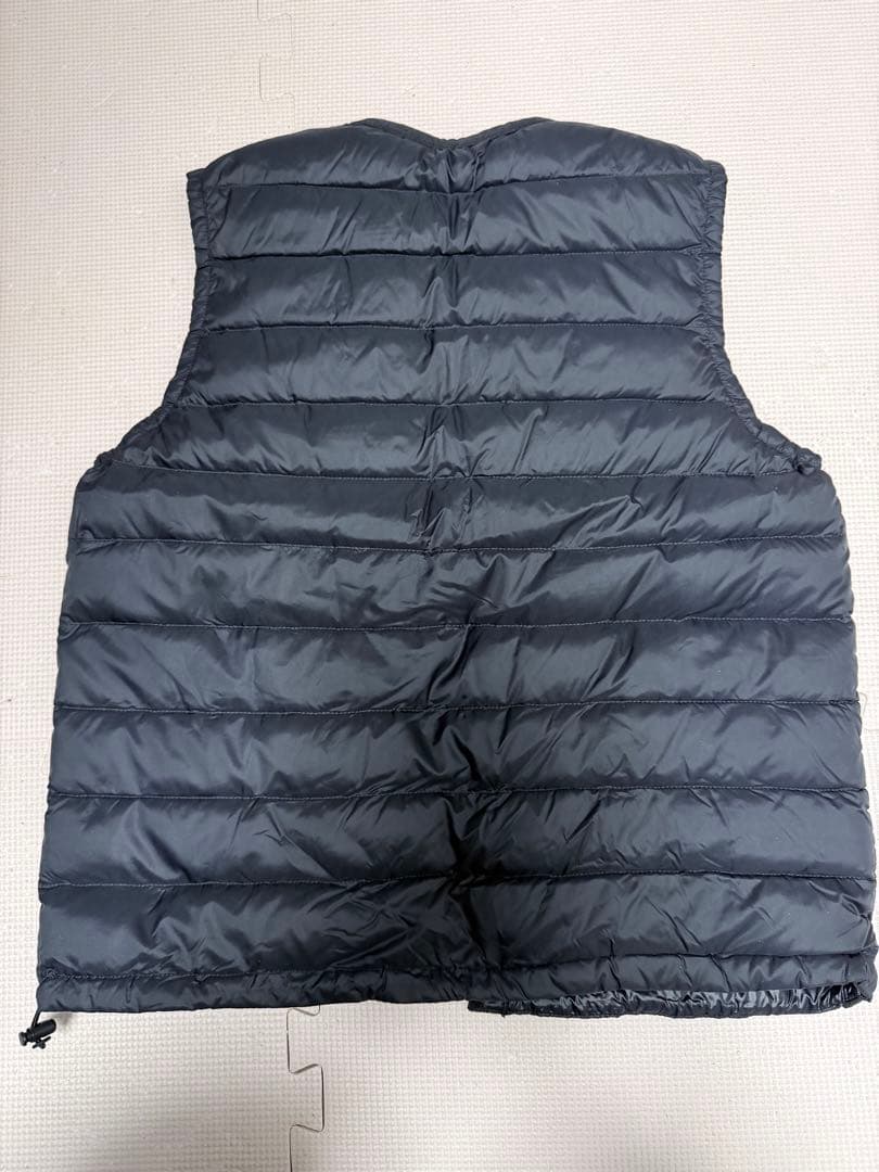 DANTON ダウンベスト ブラック サイズ34