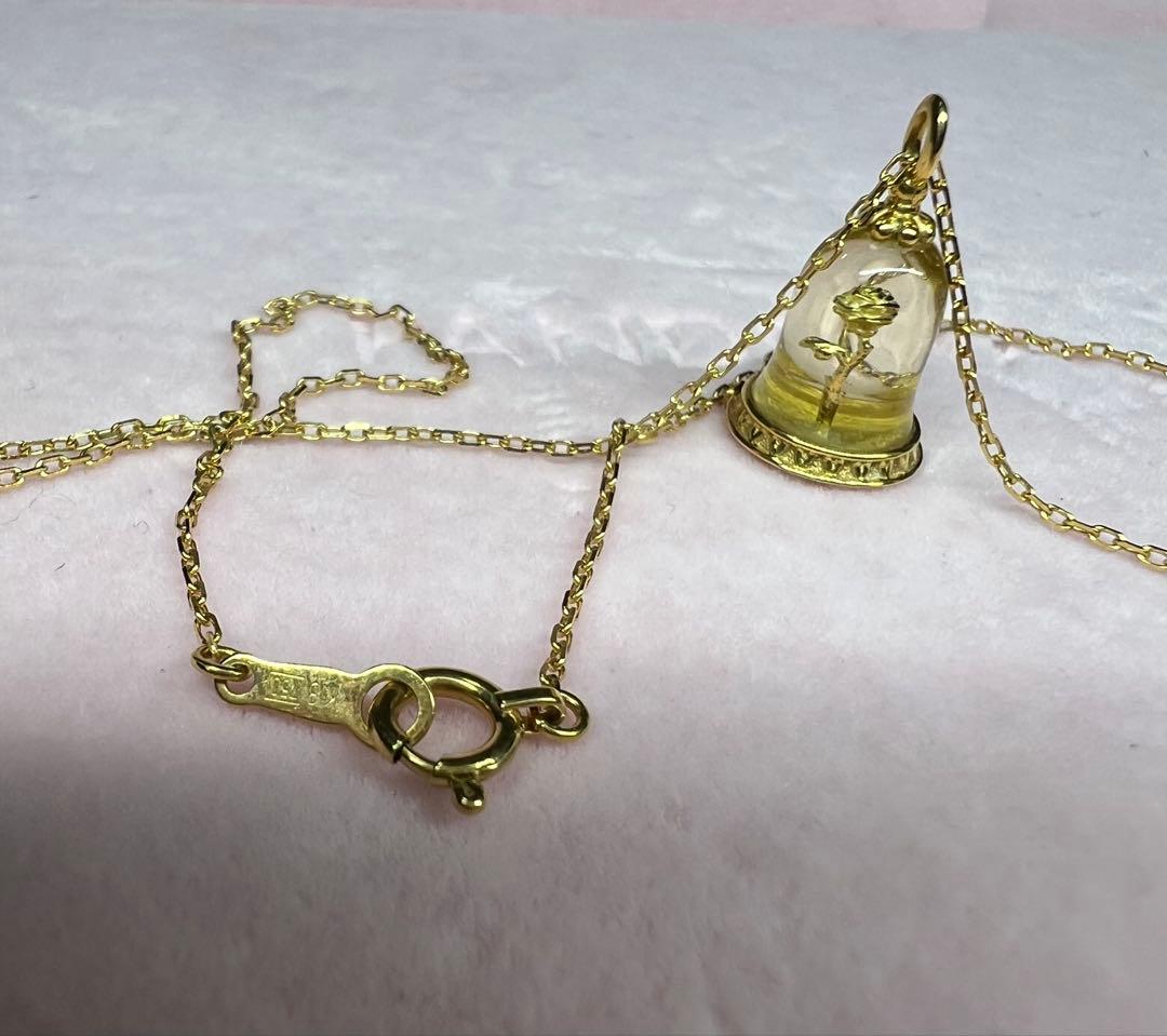 k.uno 美女と野獣 k18ネックレス