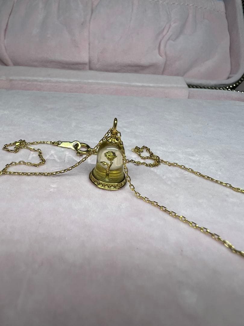 k.uno 美女と野獣 k18ネックレス