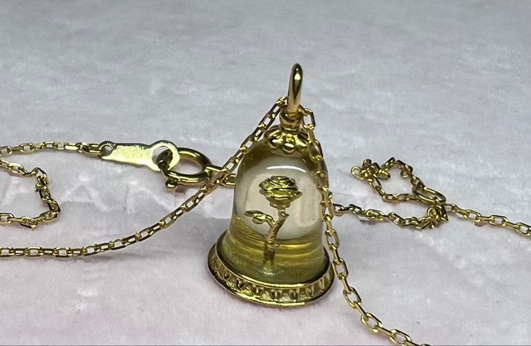 k.uno 美女と野獣 k18ネックレス