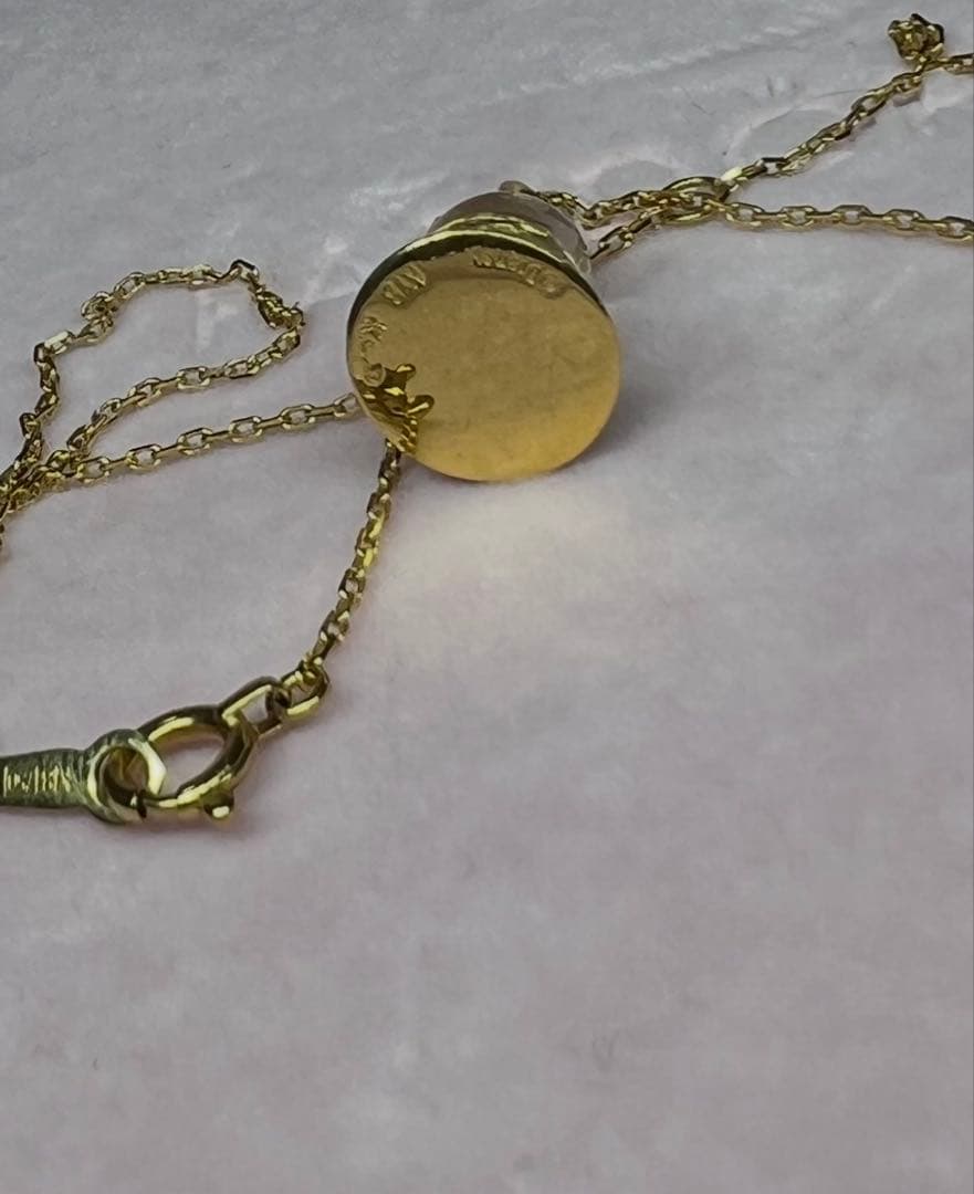 k.uno 美女と野獣 k18ネックレス