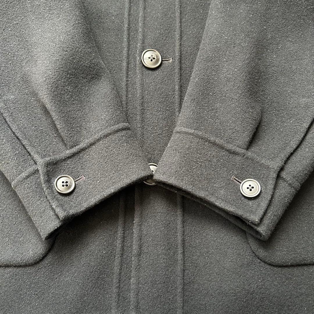 別注 +J ユニクロ ジルサンダー ウールブレンドオーバーサイズシャツジャケット