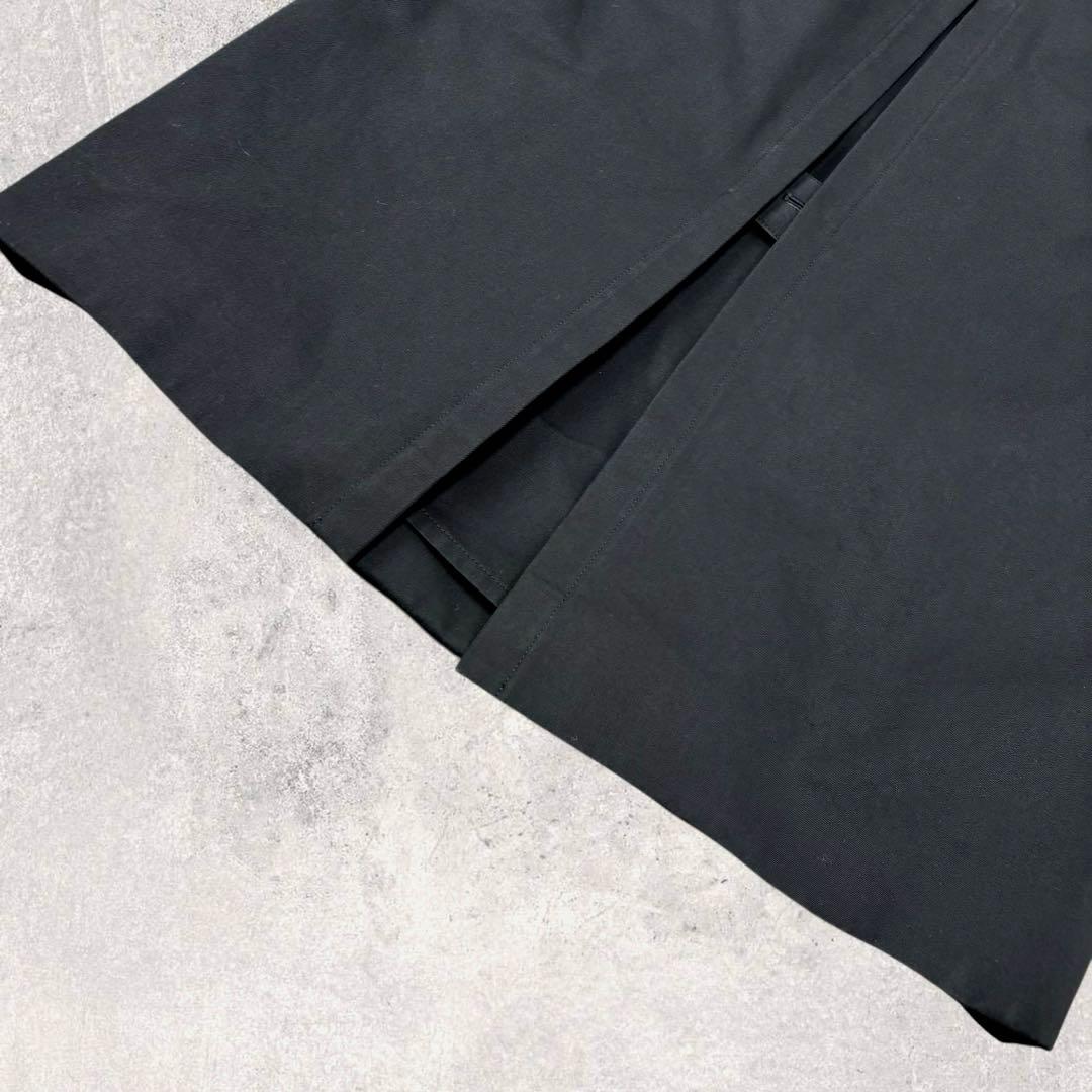 ハイク HYKE トレンチコート 黒 ライナー付 1 S相当 ロング