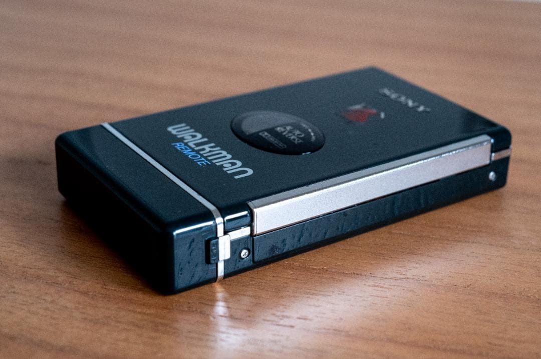 SONY WALKMAN WM-109 ブラック 電池ボックス付 整備品 OH