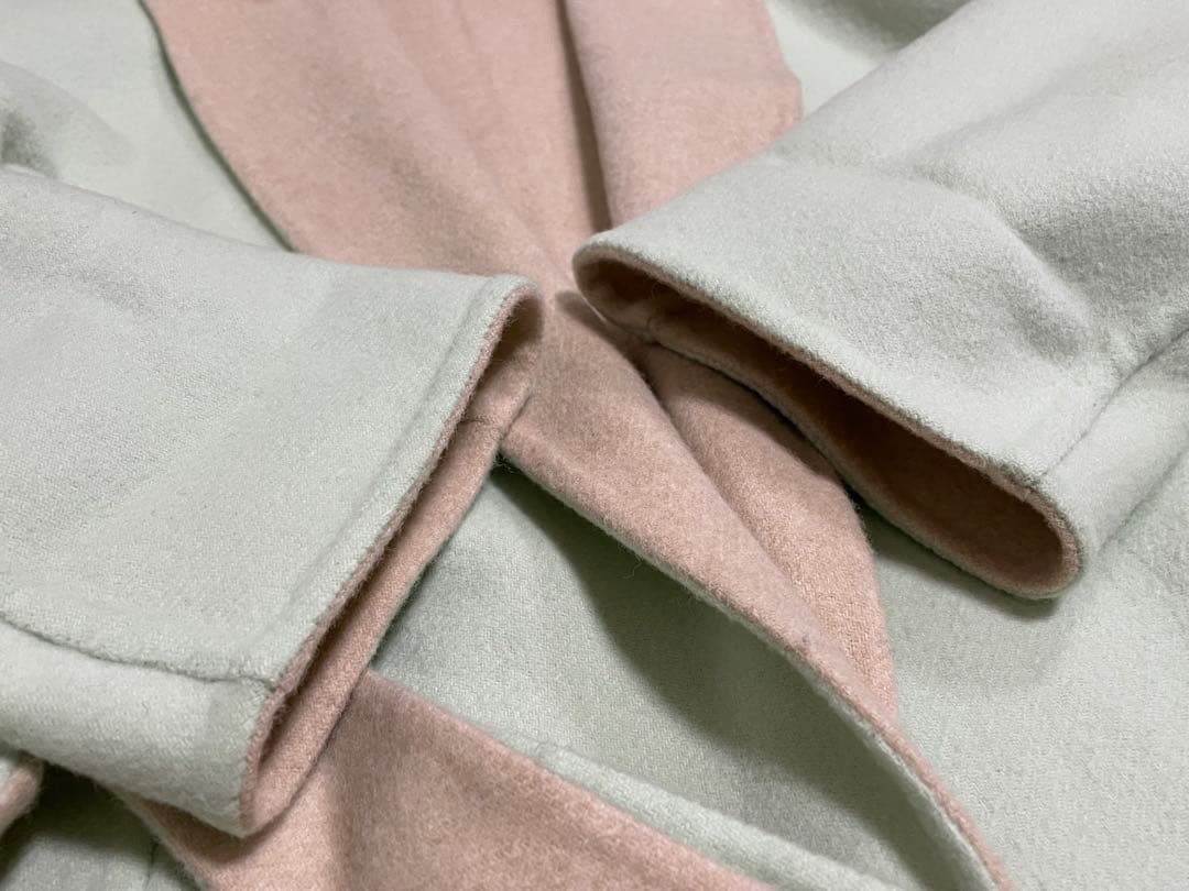 L*z様 マックスマーラ MAX MARA リバーシブルアンゴラ混 ウールベルト