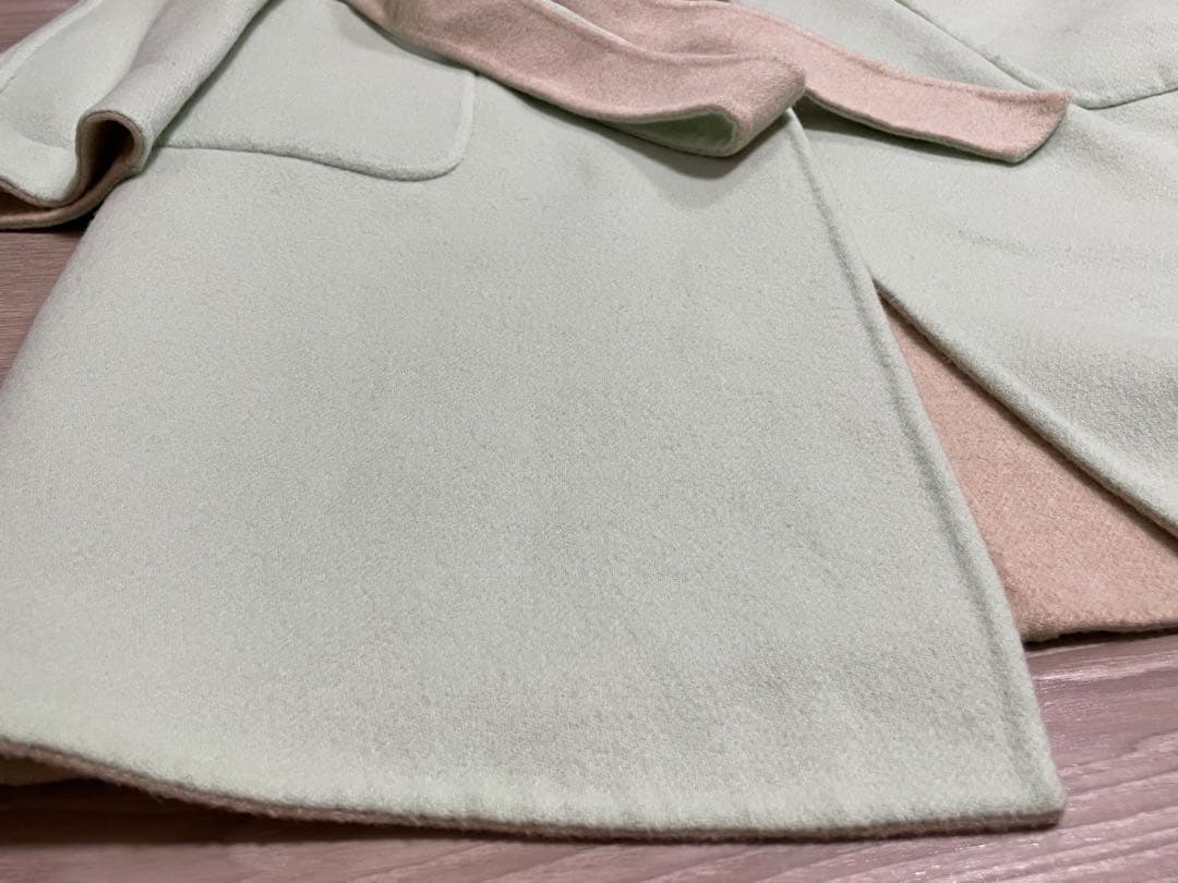 L*z様 マックスマーラ MAX MARA リバーシブルアンゴラ混 ウールベルト