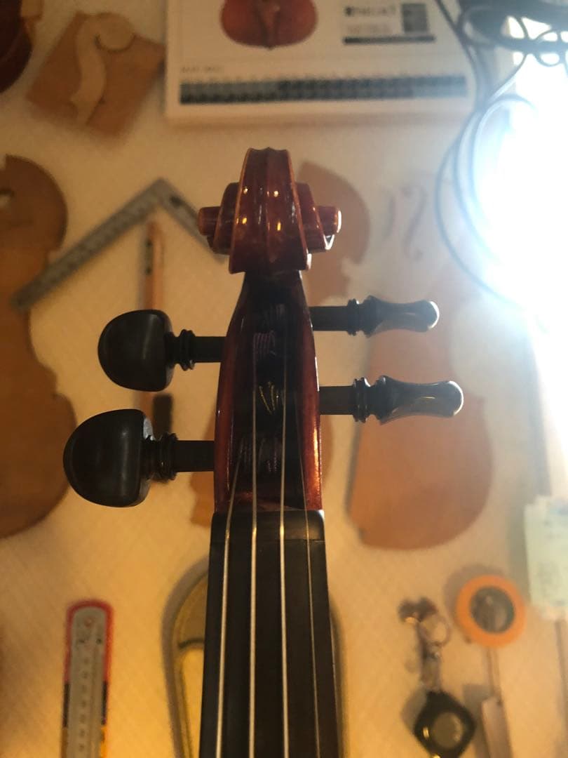 【応援値下げ中】手製バイオリン ドイツ製 4/4 2004