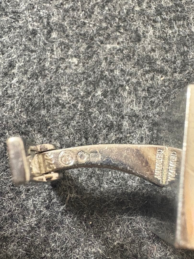 CARTIER カルティエ カフス ロゴ SV925 シルバー