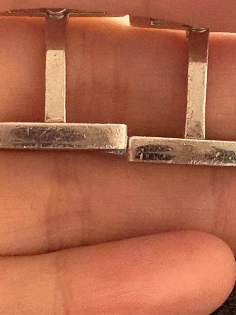 CARTIER カルティエ カフス ロゴ SV925 シルバー