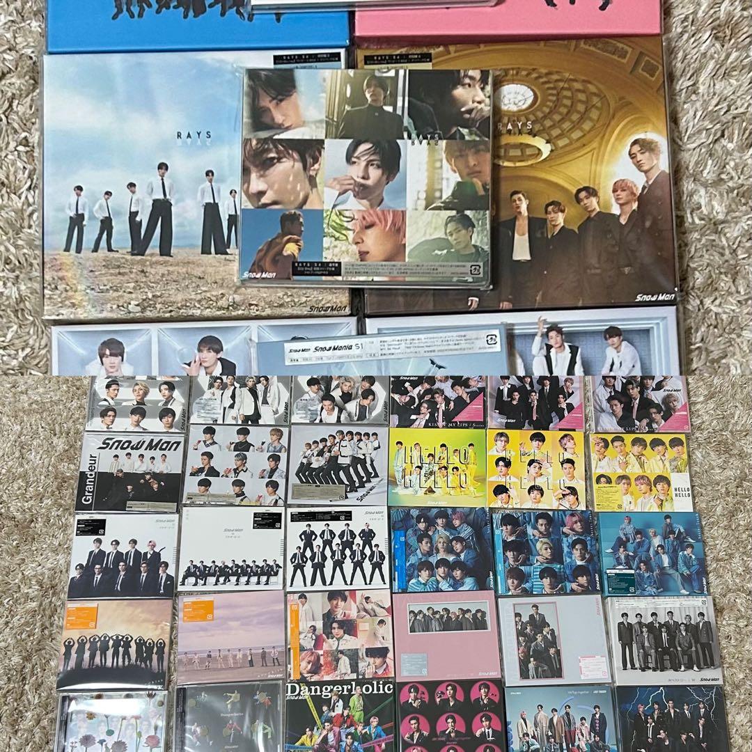 Man CD 1st〜11th, アルバム 1st〜4th 3形態ずつ