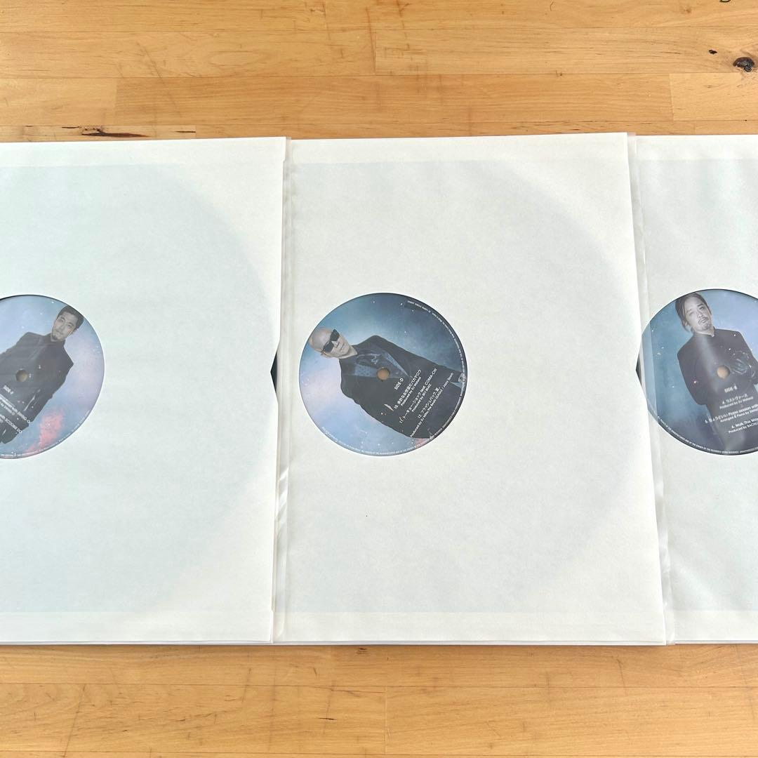 ライムスター RHYMESTER 3枚組BEST盤 THE R アナログレコード