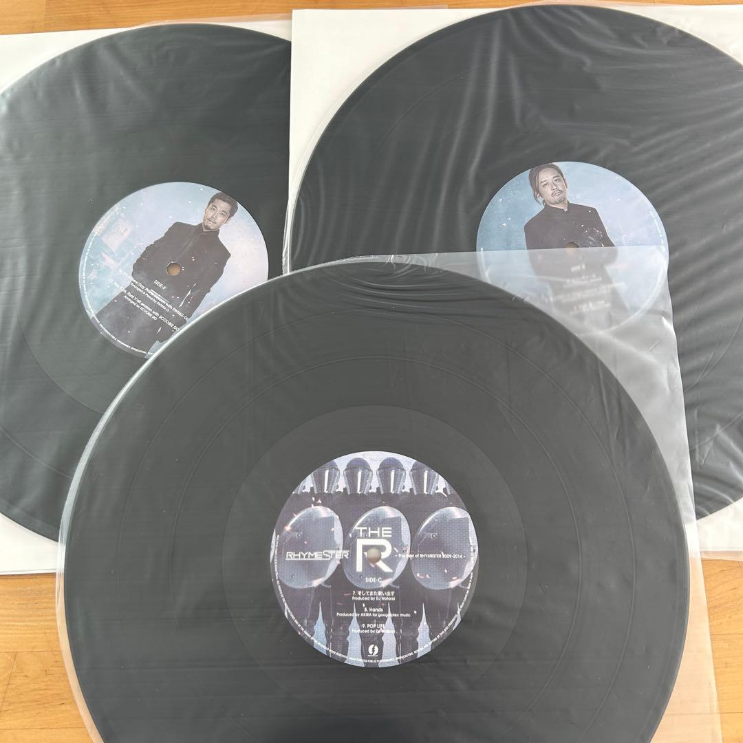 ライムスター RHYMESTER 3枚組BEST盤 THE R アナログレコード
