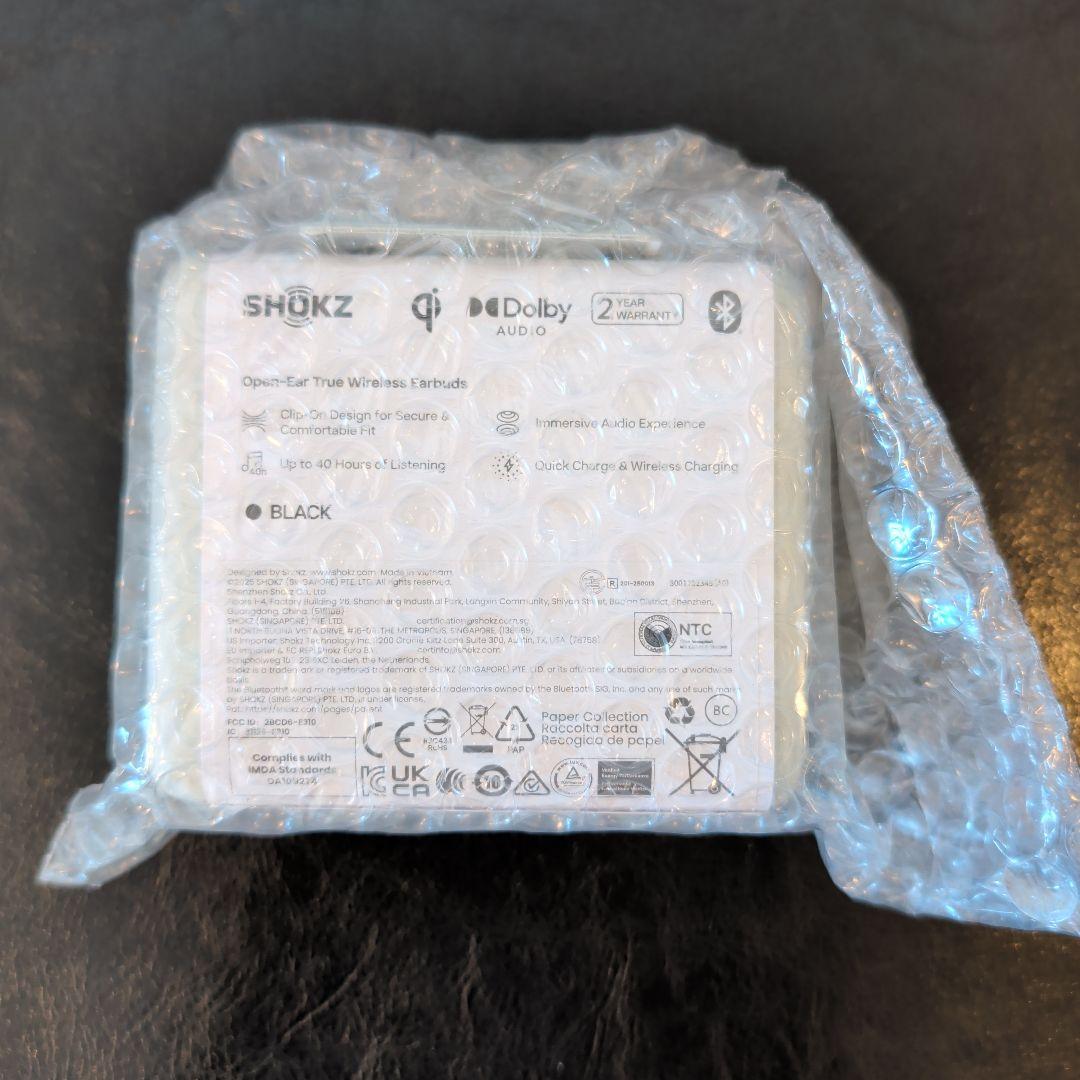 SHOKZ OpenDots One ブラック