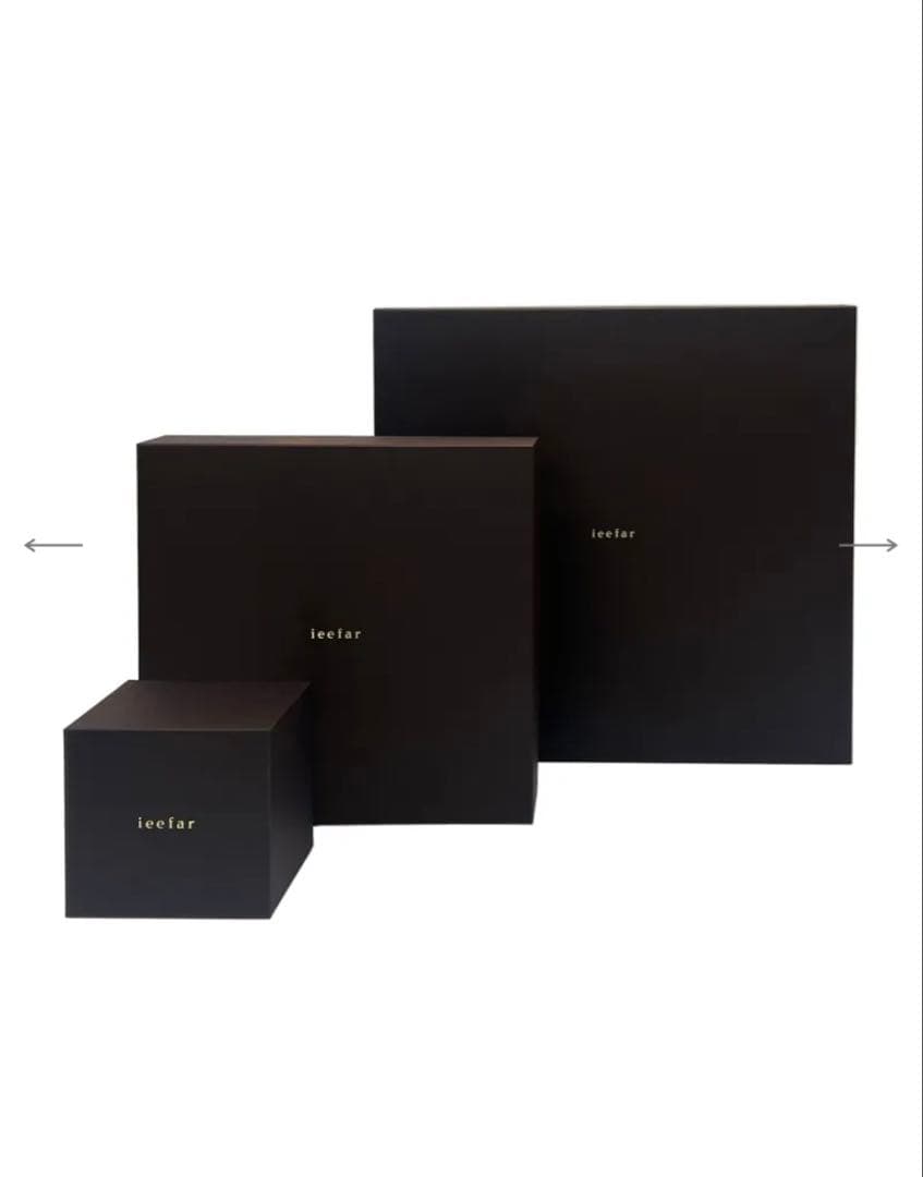 ギフトラッピング未開封ieefarカシミアマフラーS