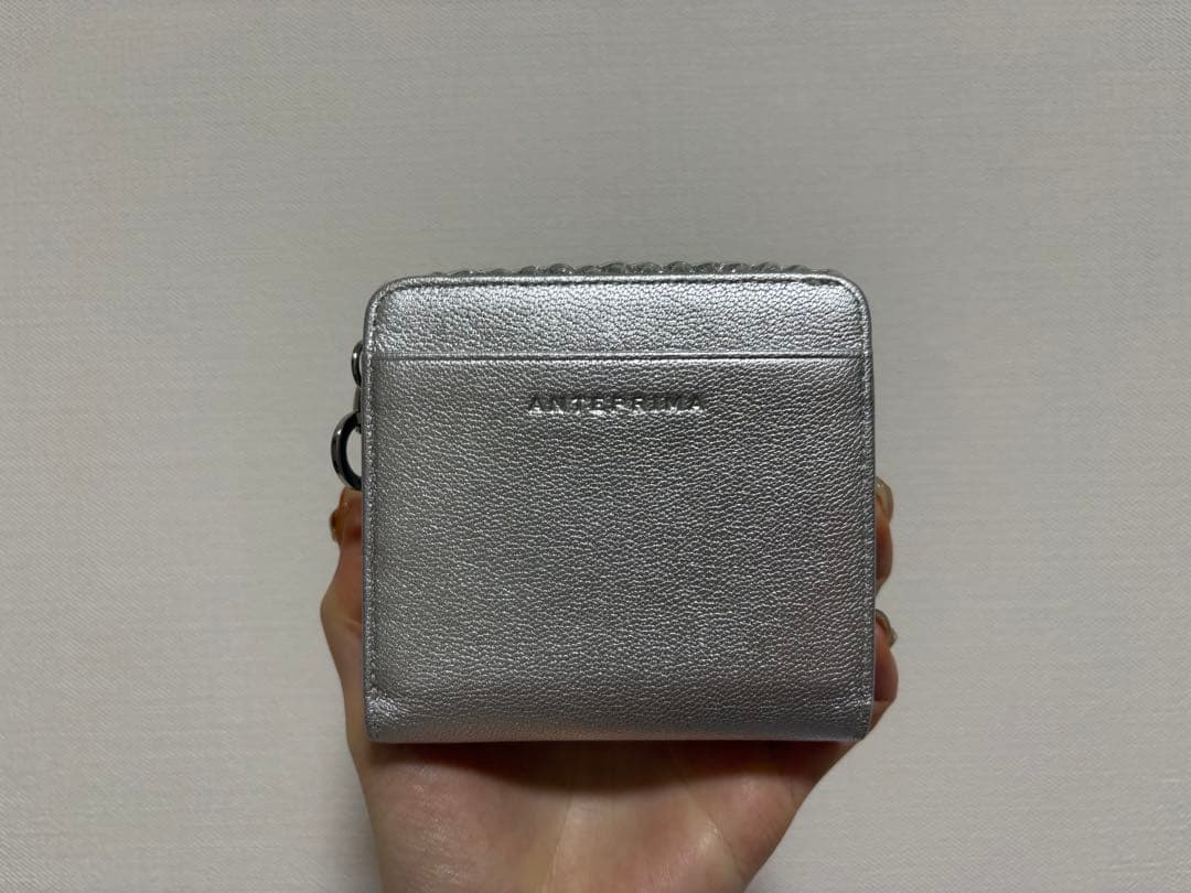 アンテプリマ ミスクリオパールⅡ/ウォレット/シルバー