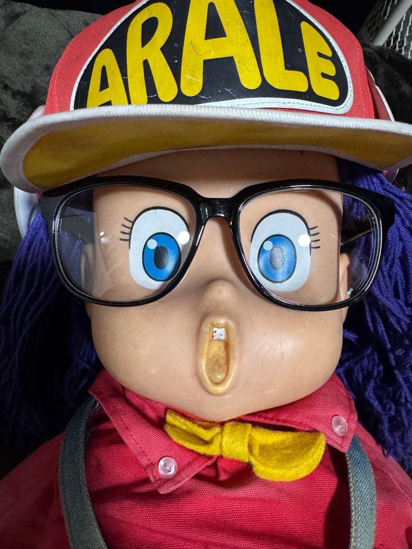 【ポピー】Dr.スランプ アラレちゃん 人形 フィギュア 放映当時物 則巻アラレ