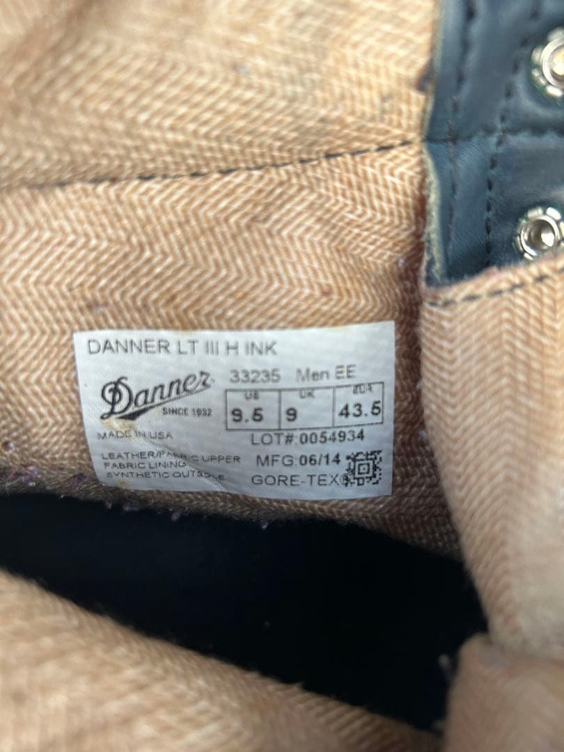 Danner Light 3(ダナーライト3)ネイビー27.5cm 33235