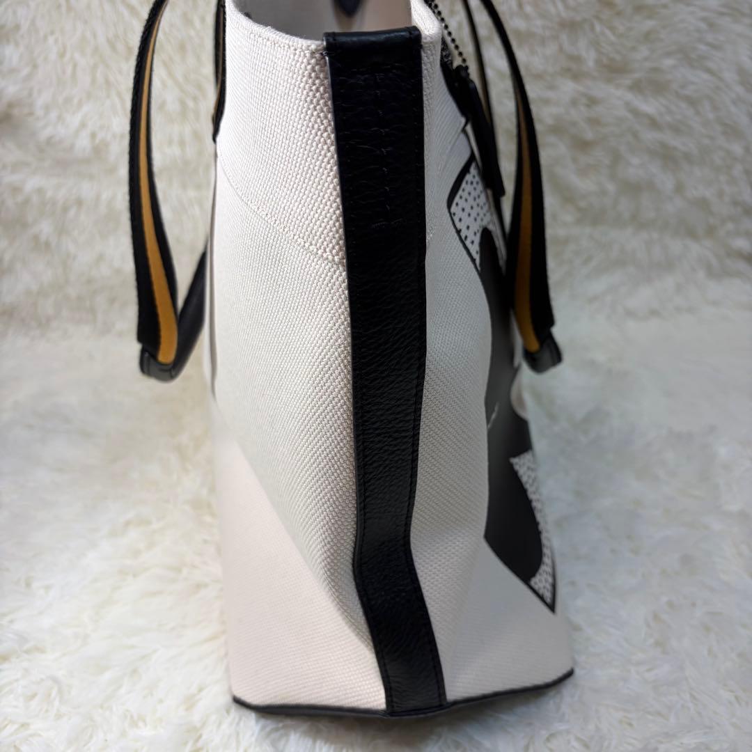 【✨チャーム付✨】コーチ キースヘリング トートバッグ A4 ミッキー