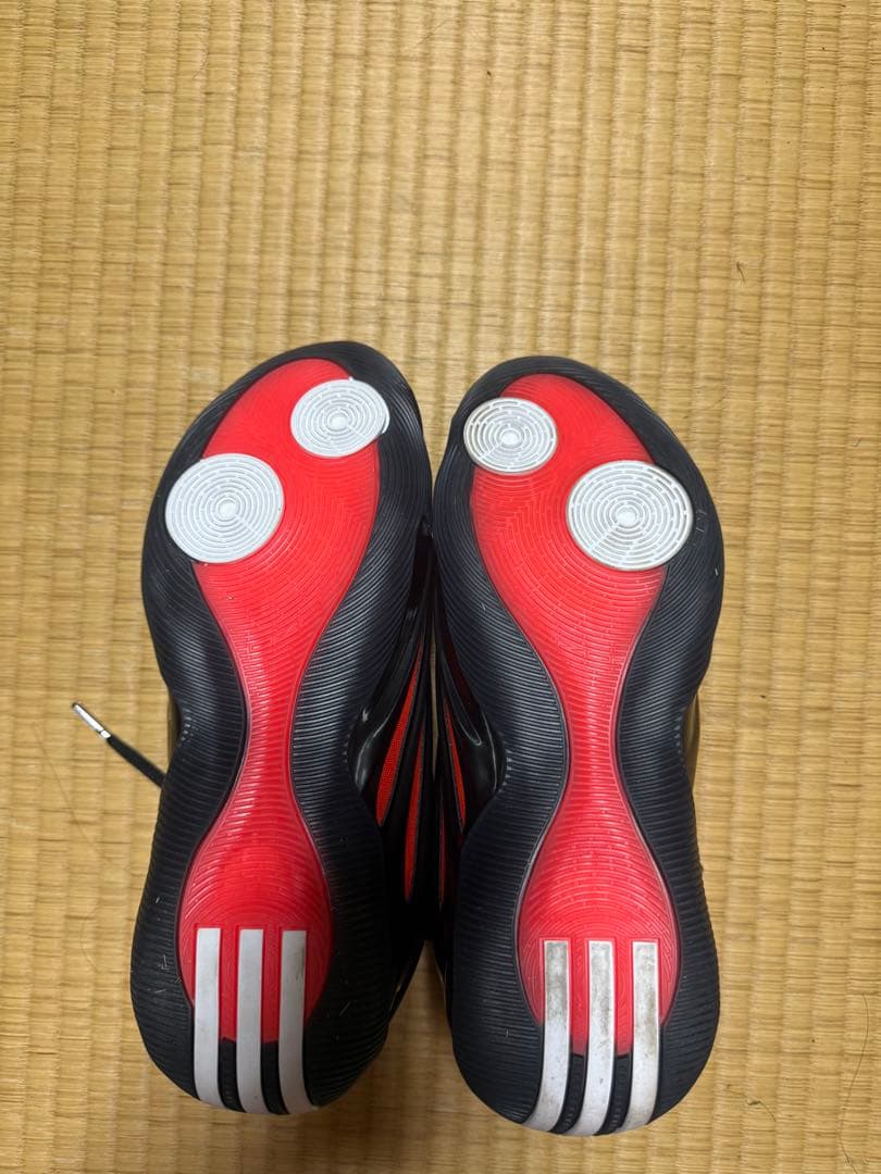 バスケットボールシューズ ブラック/レッド