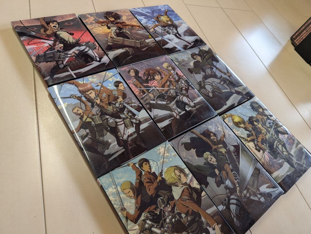 進撃の巨人 DVD 1season〜3season　29巻セット まとめ