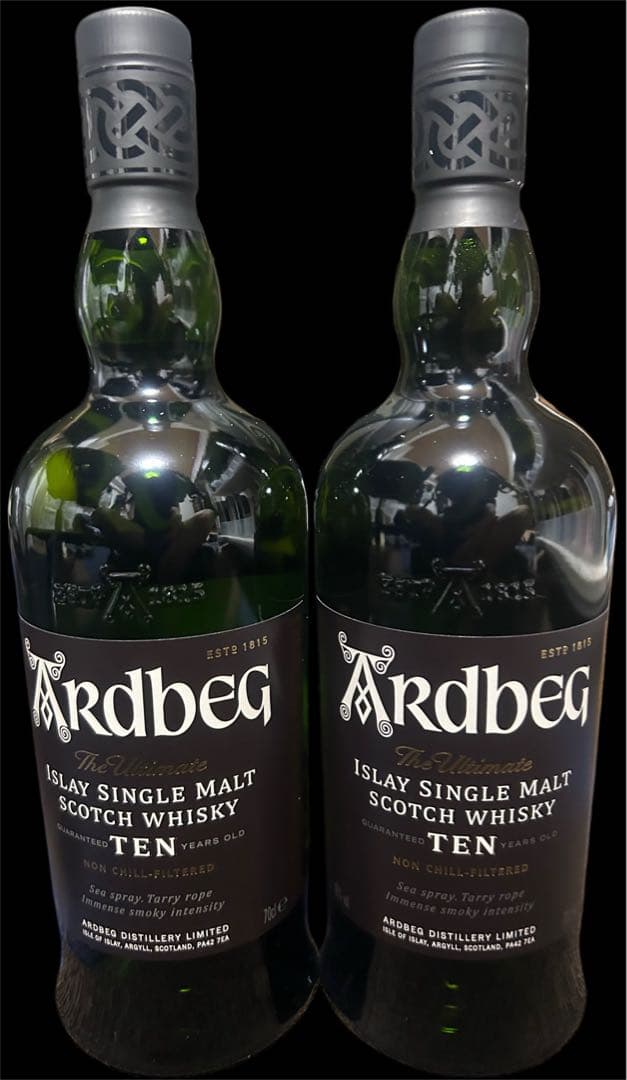 アードベッグ　ardbeg TEN 2本　ウイスキー