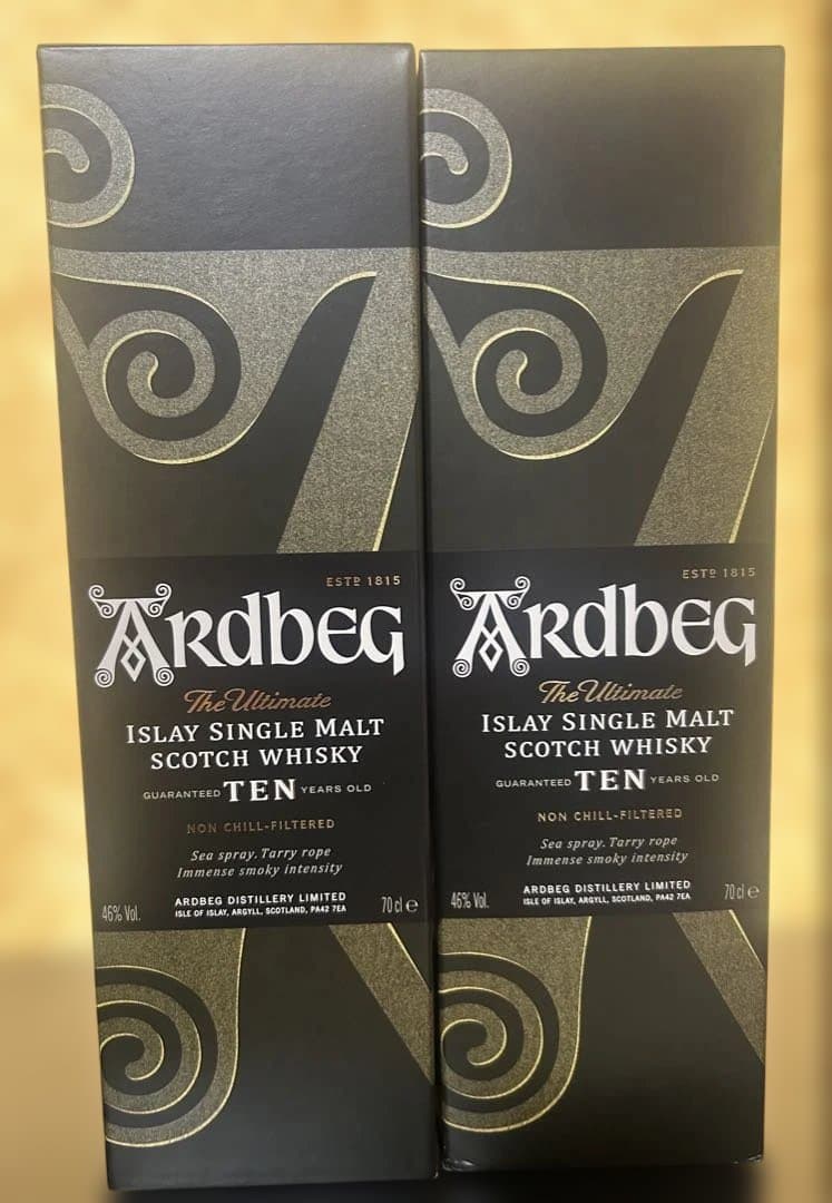 アードベッグ　ardbeg TEN 2本　ウイスキー