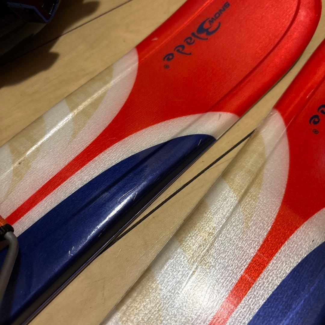 メンズ　ショートスキー　ファンスキー サロモン　Hart 25.5㎝　セット