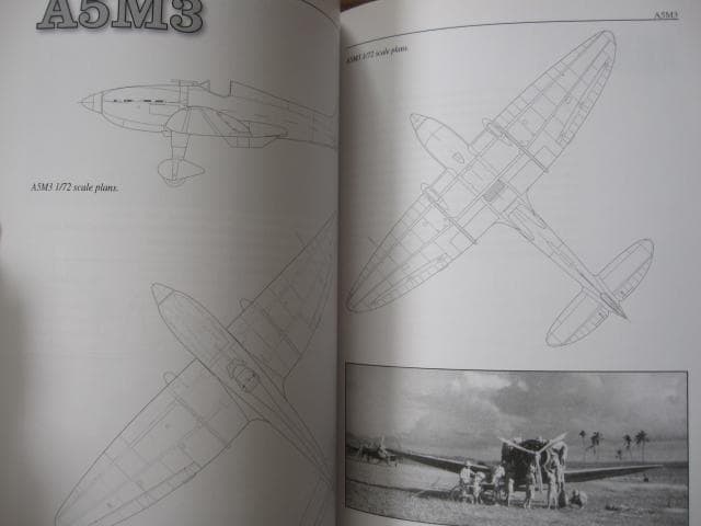 洋書 Mitsubishi A5m Claude (Yellow Series)
