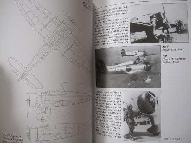 洋書 Mitsubishi A5m Claude (Yellow Series)