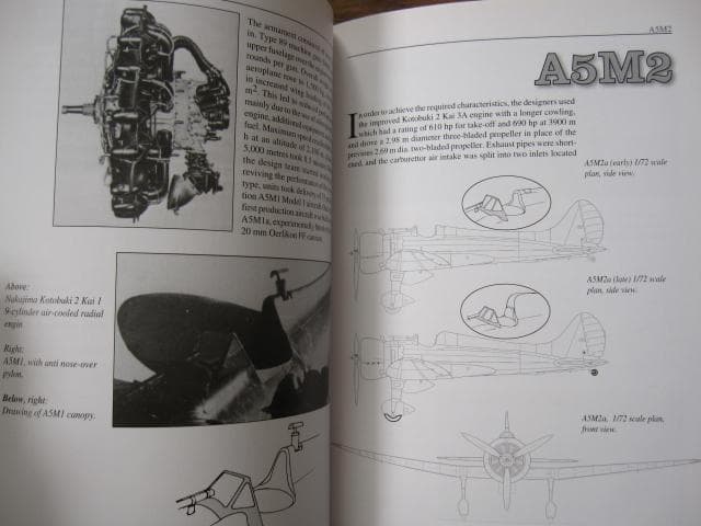 洋書 Mitsubishi A5m Claude (Yellow Series)