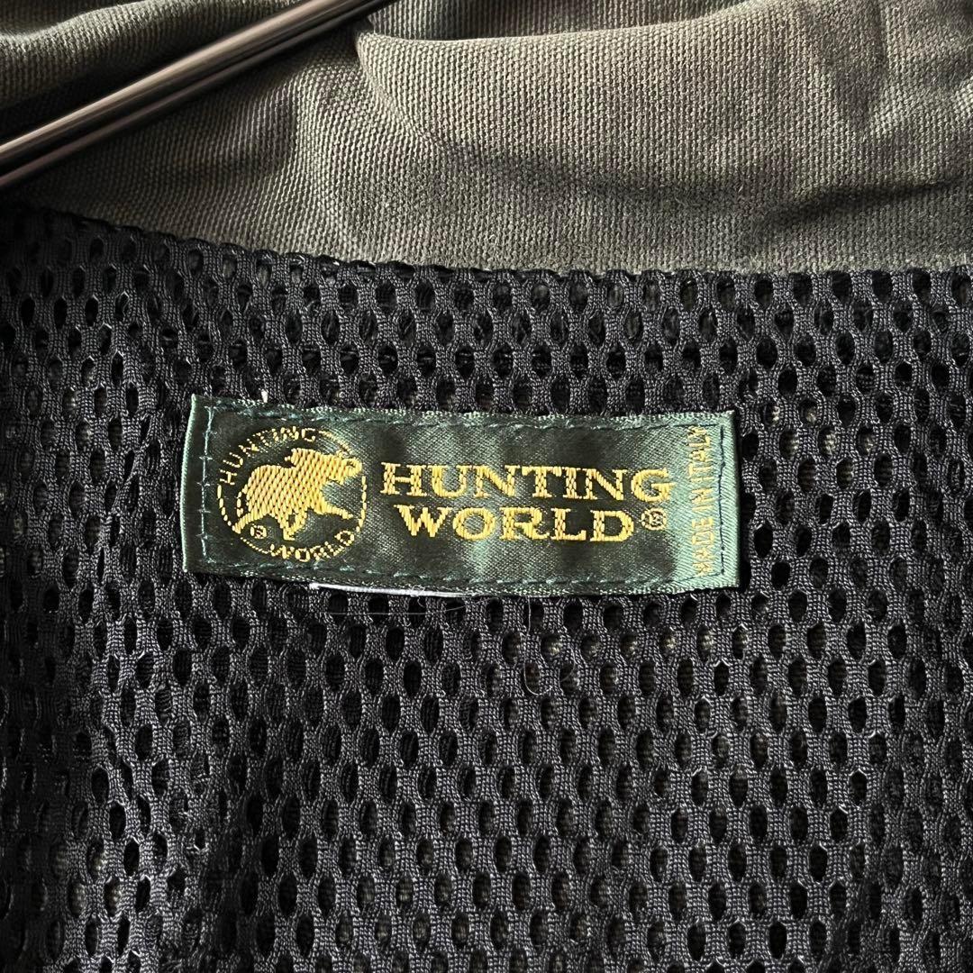 HUNTING WORLD ハンティングワールド ミリタリージャケット サファリ