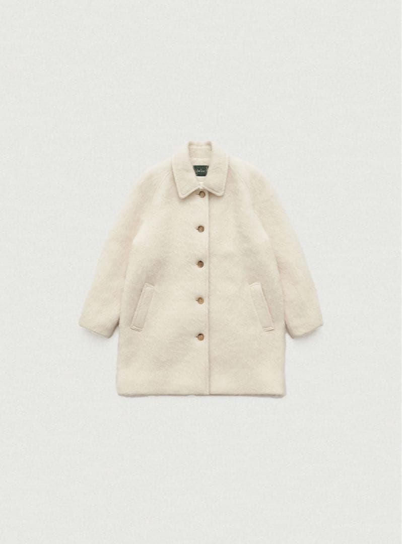 美品 ⭐︎ The Barnnet ウール　シャギーコート　ホワイト