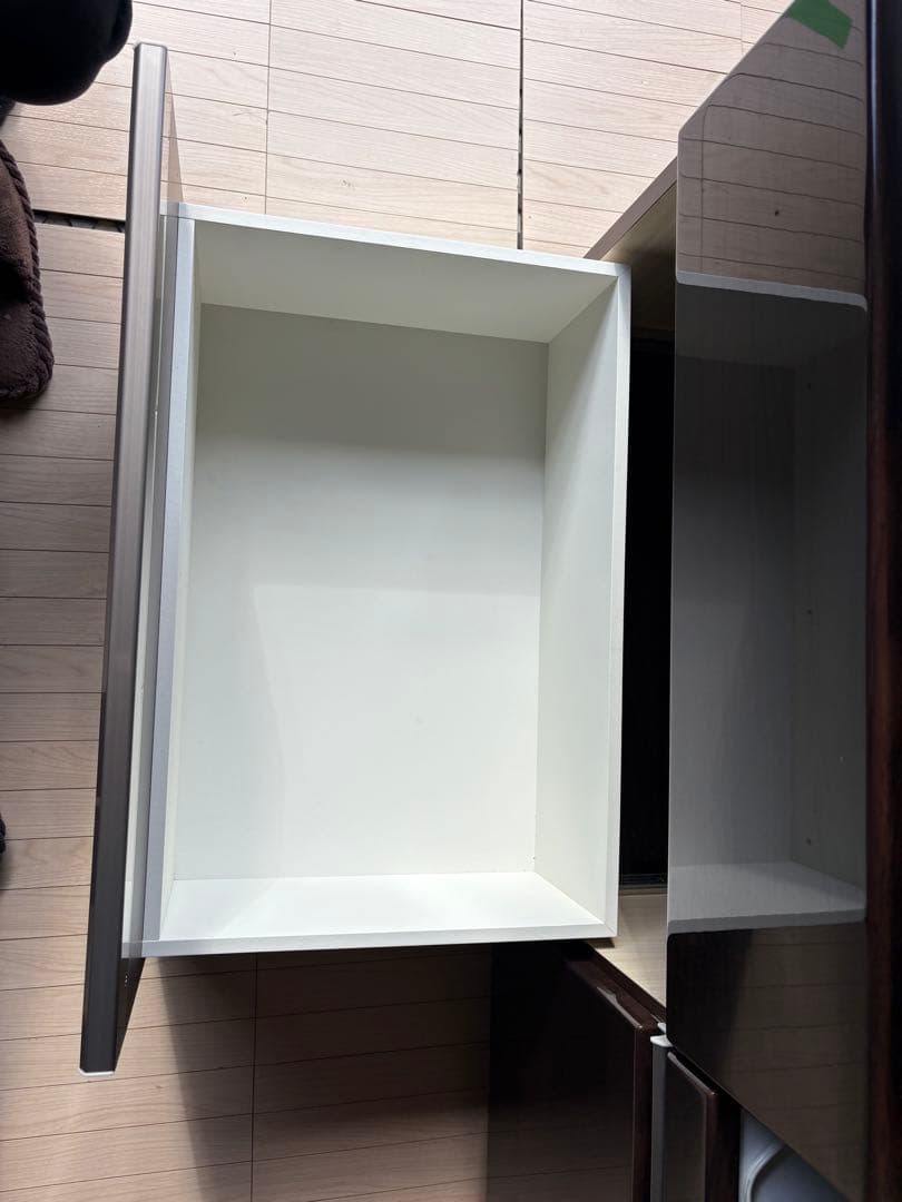 【引取or直配送】美品　キッチンボード (アルミナ2 100KB DBR)