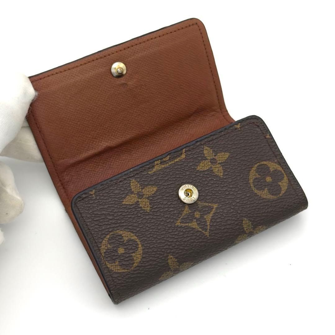 美品✨ルイヴィトン モノグラム ミュルティクレ6 キーケース6 連