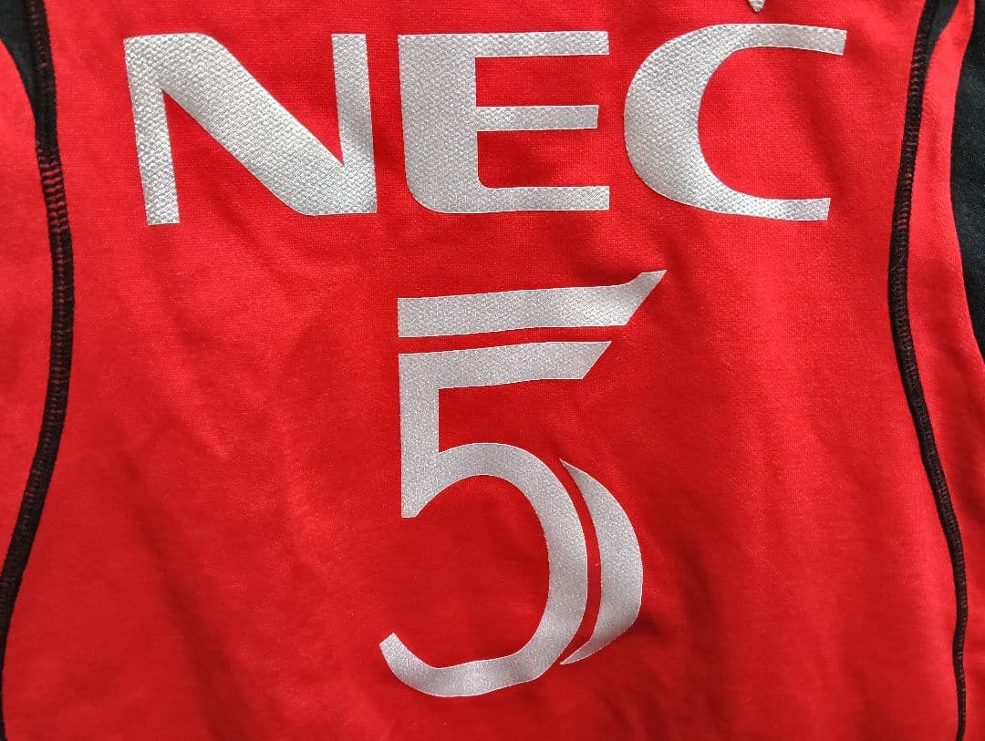 【激レア・新品タグ付き！】ミズノ NECレッドロケッツ 大友愛 ユニフォーム M