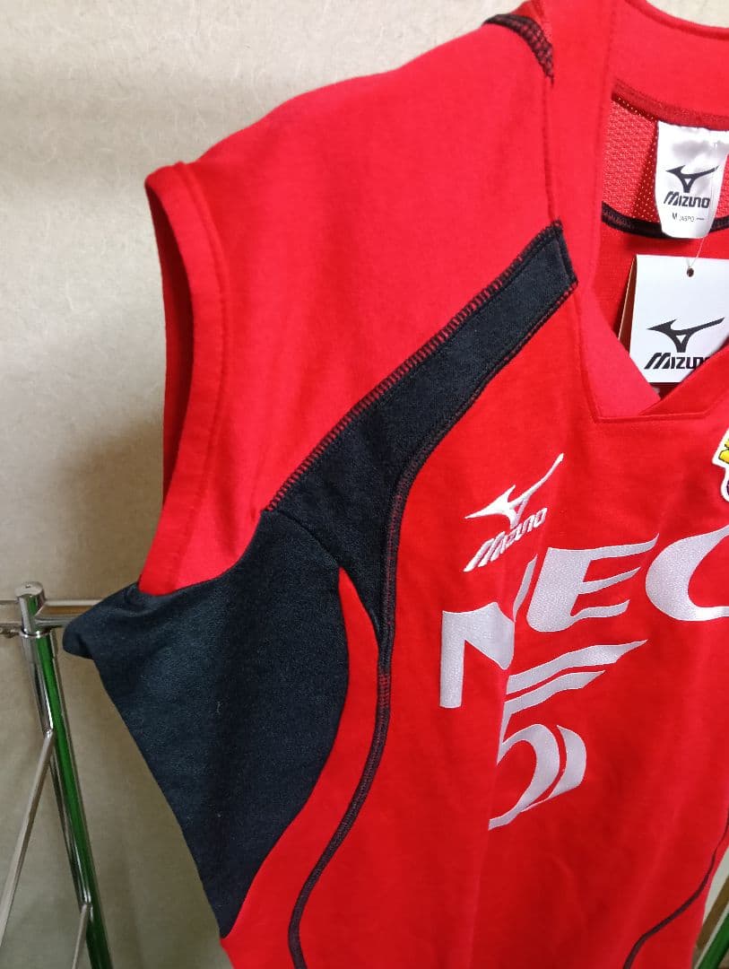 【激レア・新品タグ付き！】ミズノ NECレッドロケッツ 大友愛 ユニフォーム M