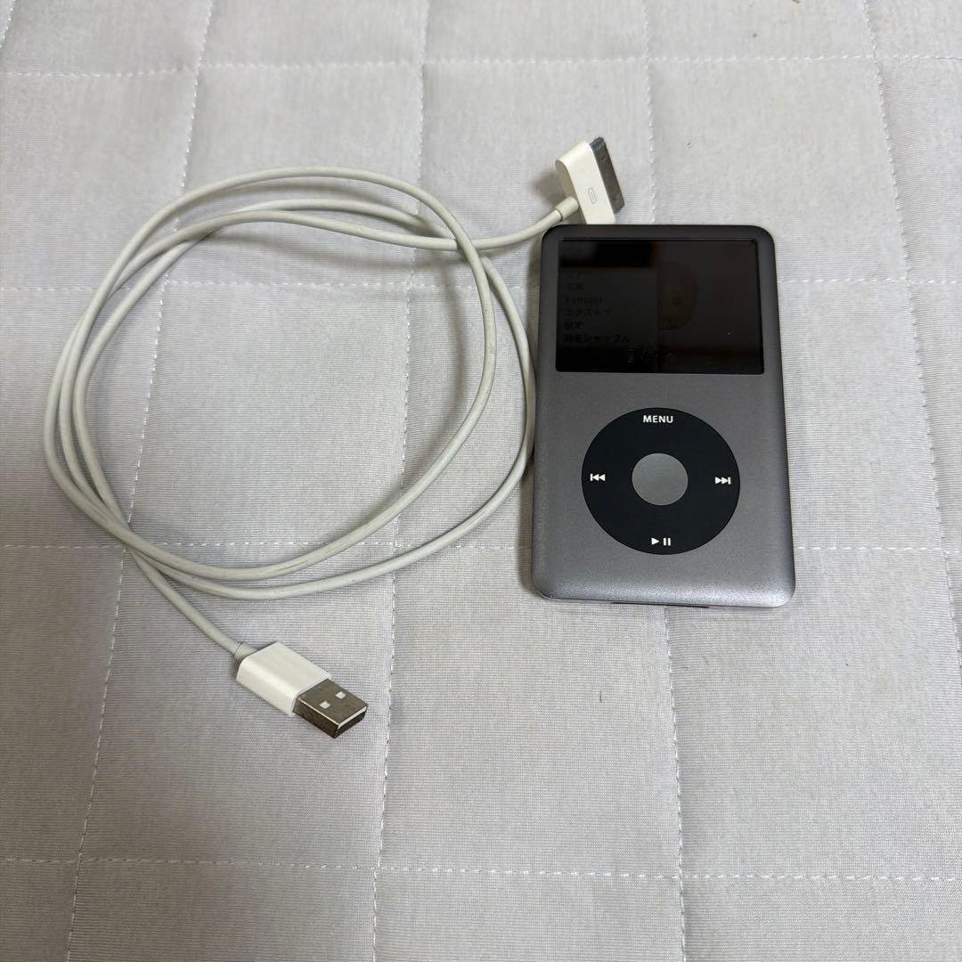 iPod classic グレー 160GB 充電ケーブル付き