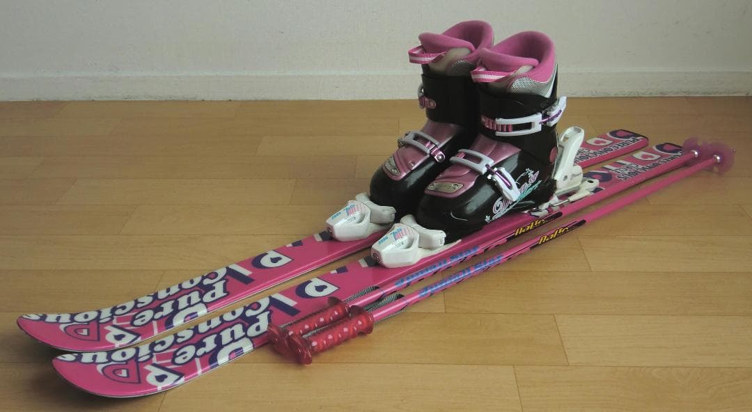 ■■送料無料■PURECONSCIOUS■子供用スキーセット■120/23■■