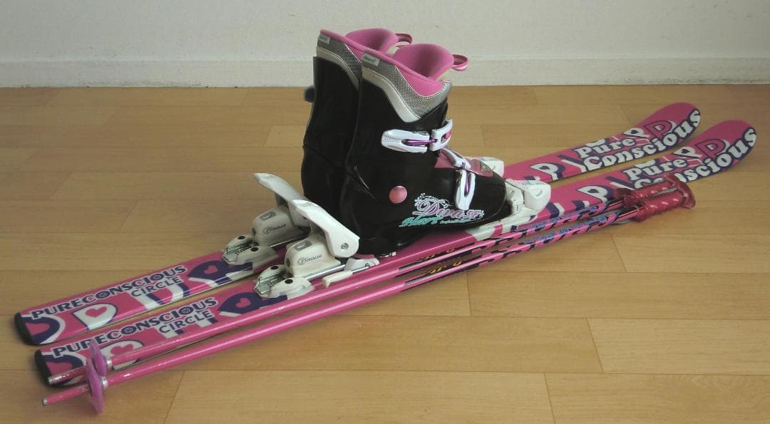 ■■送料無料■PURECONSCIOUS■子供用スキーセット■120/23■■