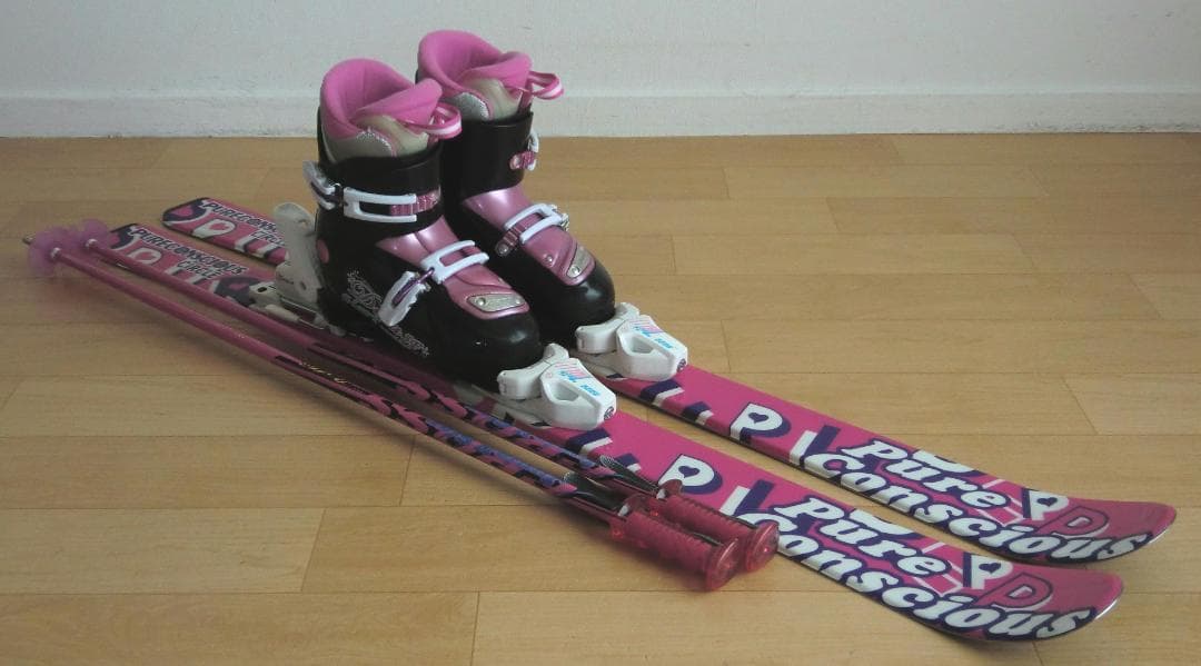 ■■送料無料■PURECONSCIOUS■子供用スキーセット■120/23■■