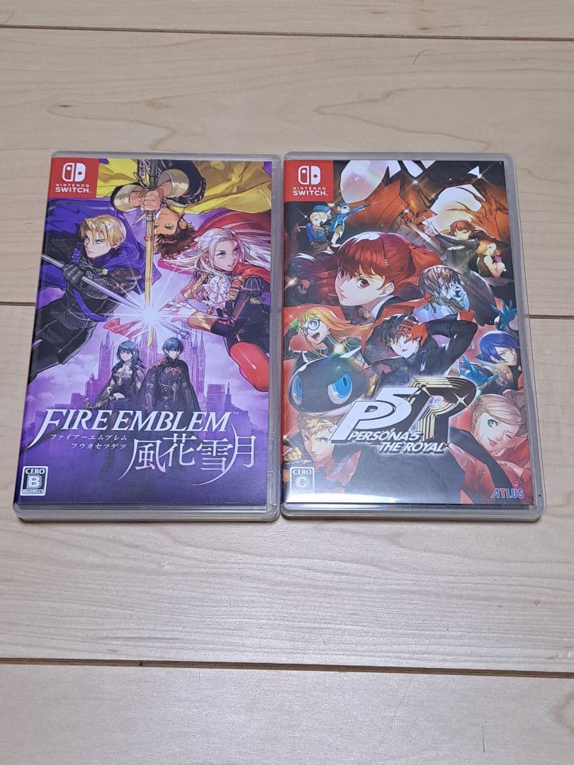 B*s様 ペルソナ5 ザ・ロイヤル、ファイアーエムブレム 風花雪月