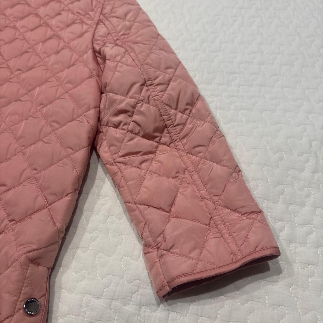 バーバリー　キルティング　ジャケット　アウター　6Y 110 116 ピンク