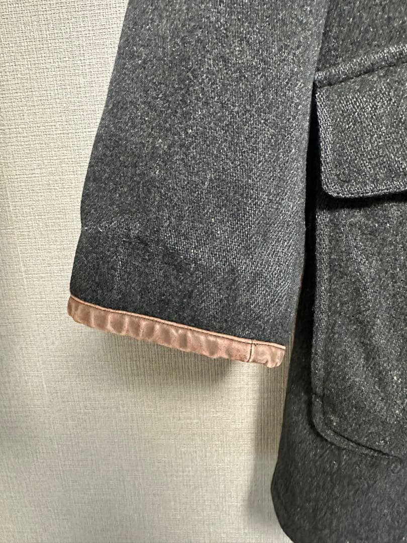 90s L.L.BEAN ウールコート　USA製　XL グレー