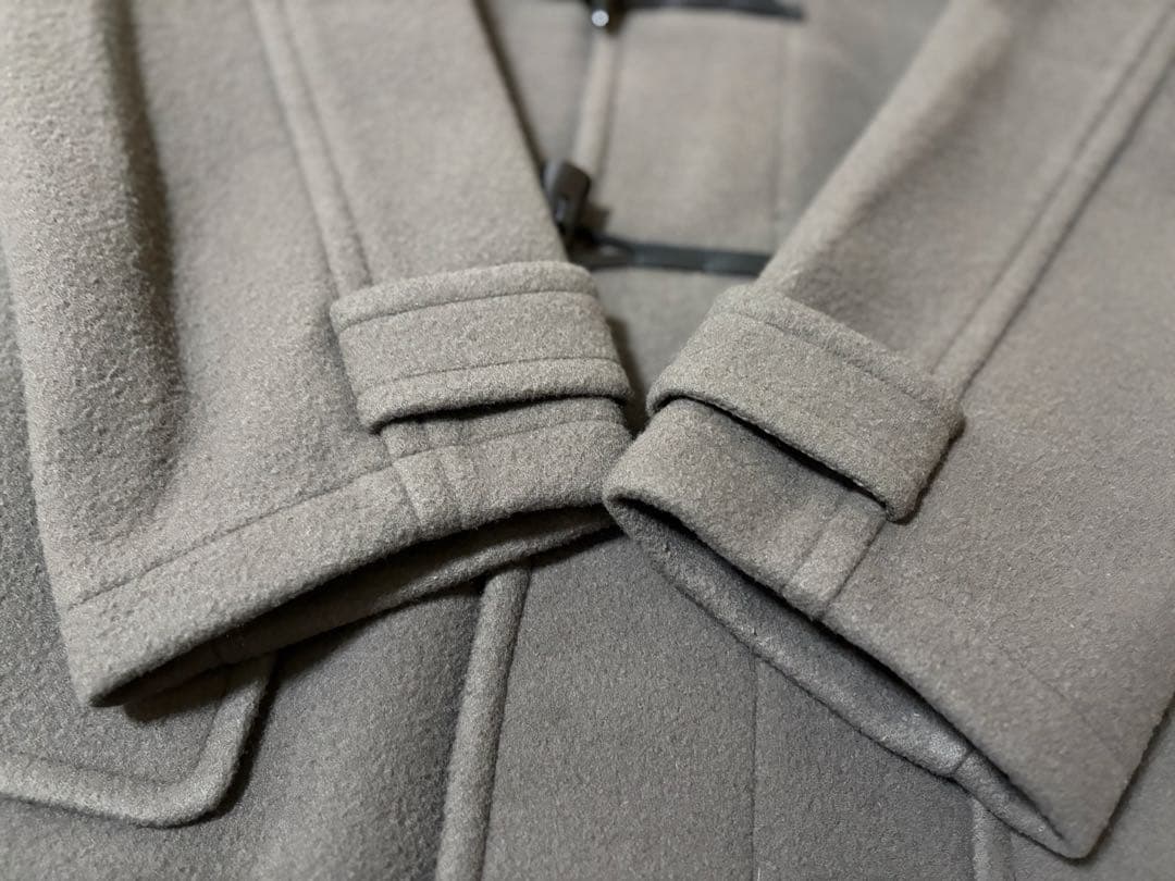 【完売品】オーシバル　ダブルメルトン カラーレス ダッフルコート