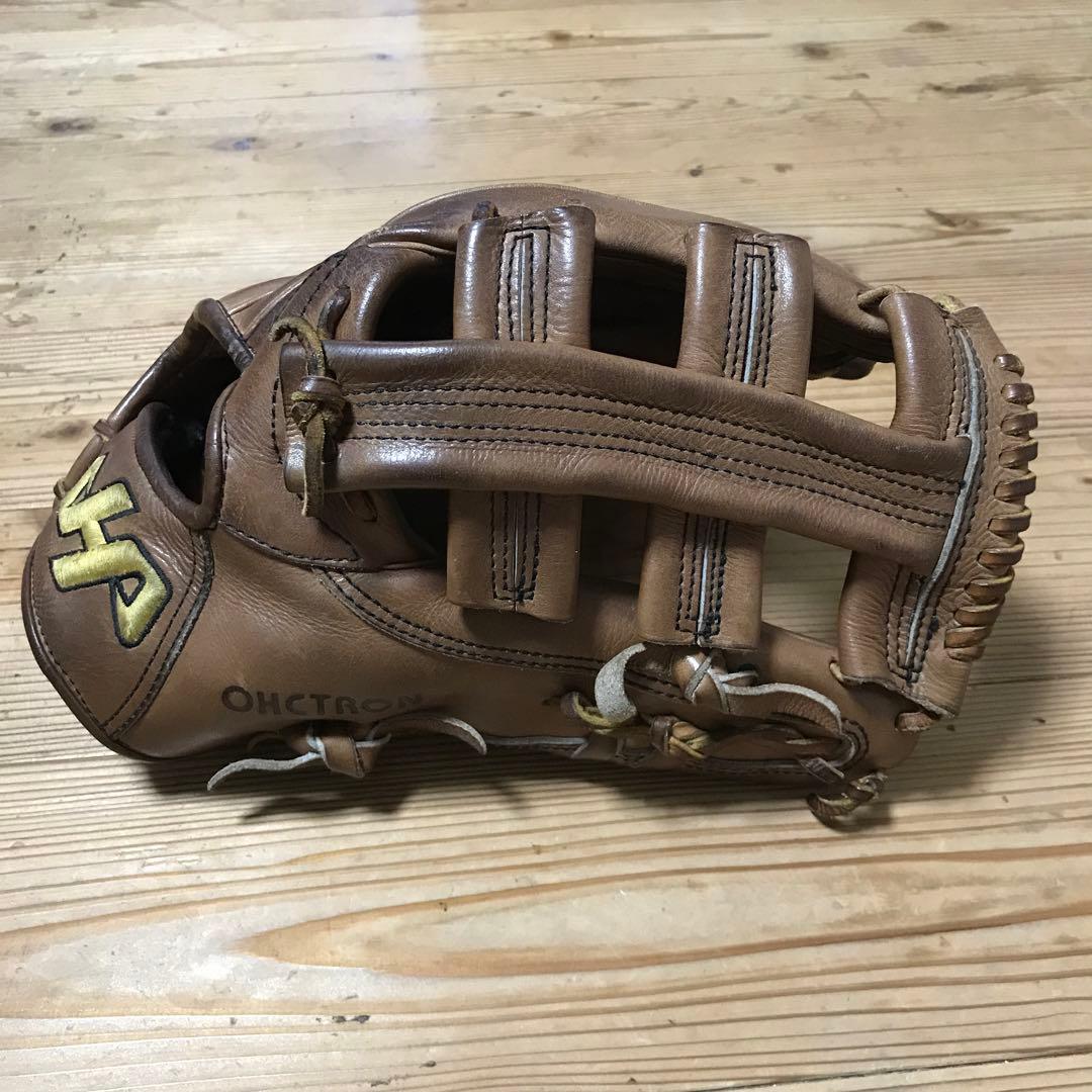 本日限定値下げ！ハタケヤマ　硬式外野用オーダーグローブ