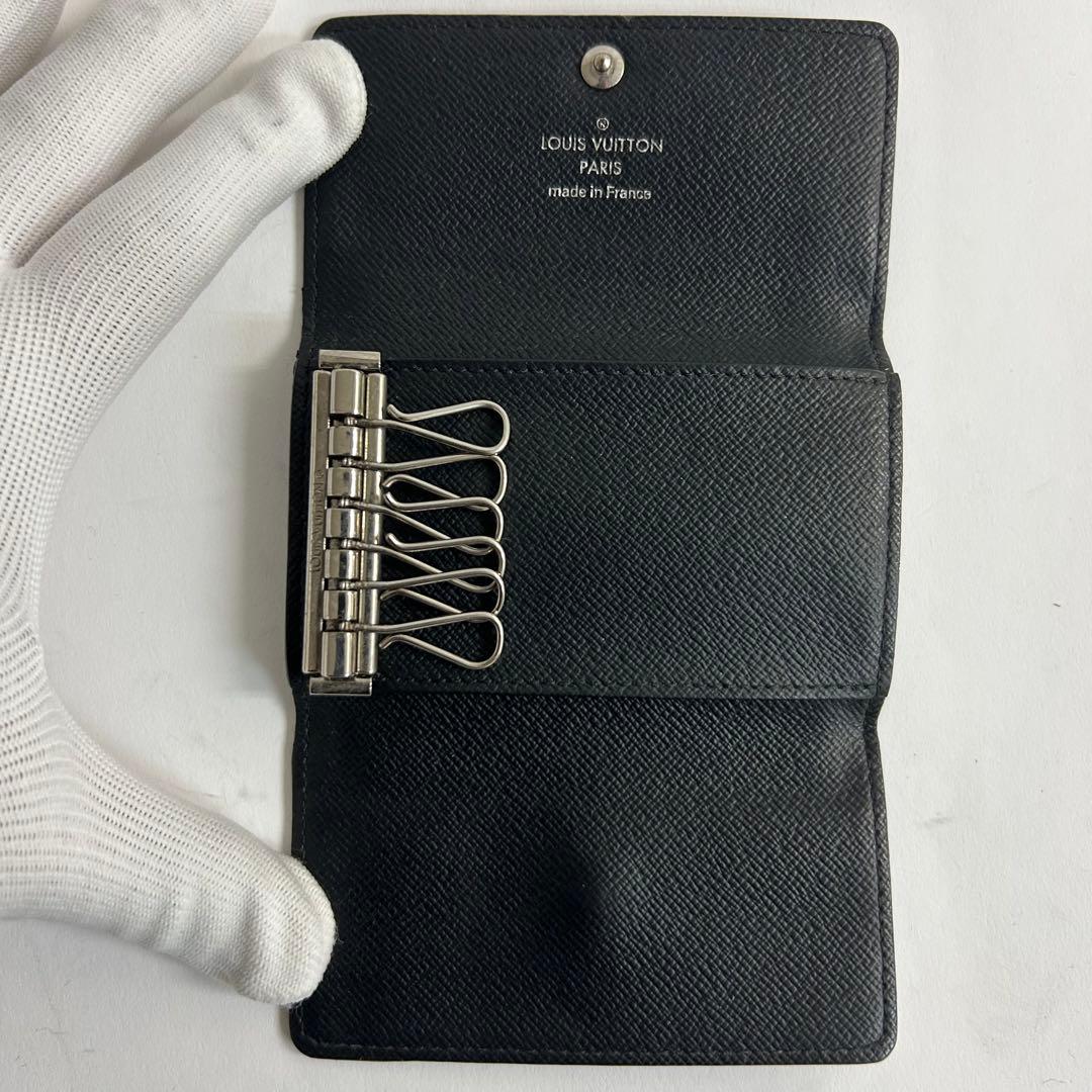 【美品】【最短即日発送】Louis Vuitton ダミエ ブラックキーケース
