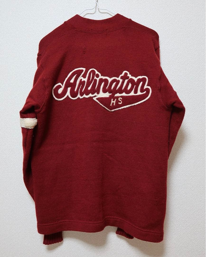 50's~60's レタードカーディガン